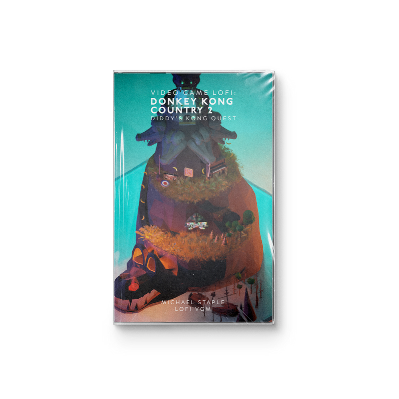Video Game LoFi: Donkey Kong Country 2: Diddy's Kong Quest - Michael Staple (Cassette Tape)