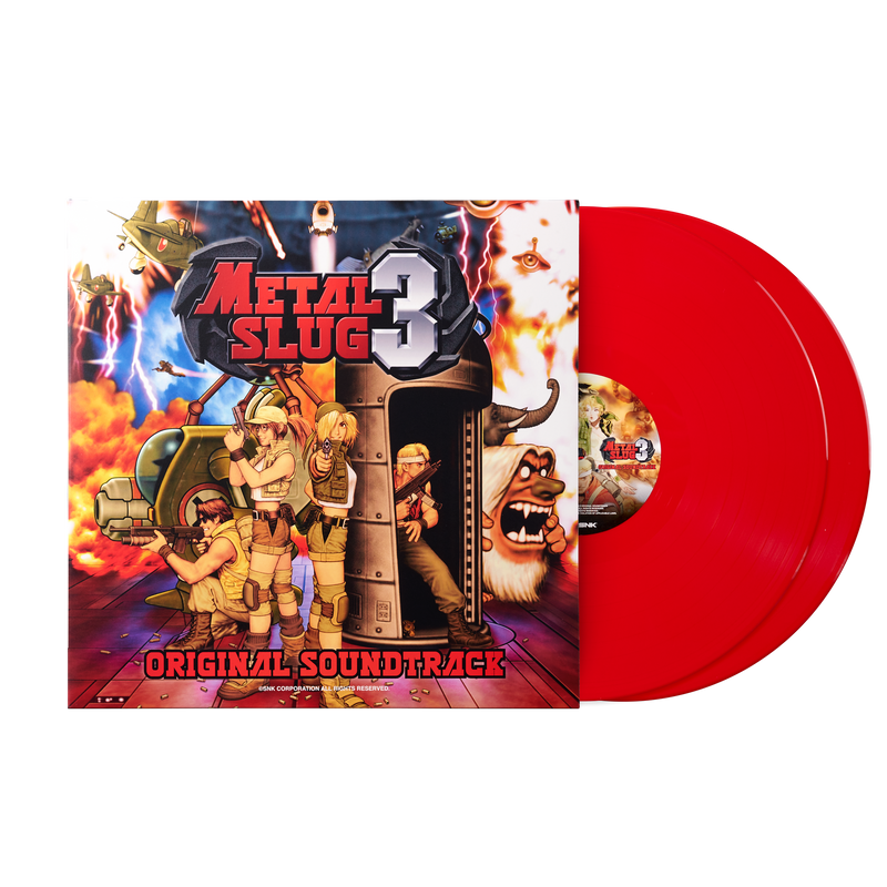 Metal Slug 3 (Original Soundtrack) - SNK Sound Team (2xLP Vinyl Record)