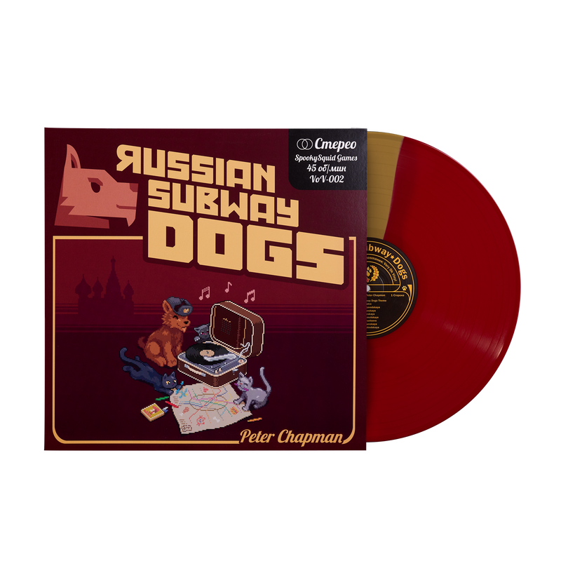 Russian Subway Dogs (Original Soundtrack) - Peter Chapman (1xLP Vinyl Record)