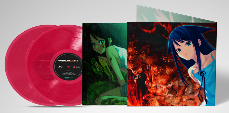 Song of Saya Original Soundtrack (2xLP Transparent "Blood" Red Vinyl Record)