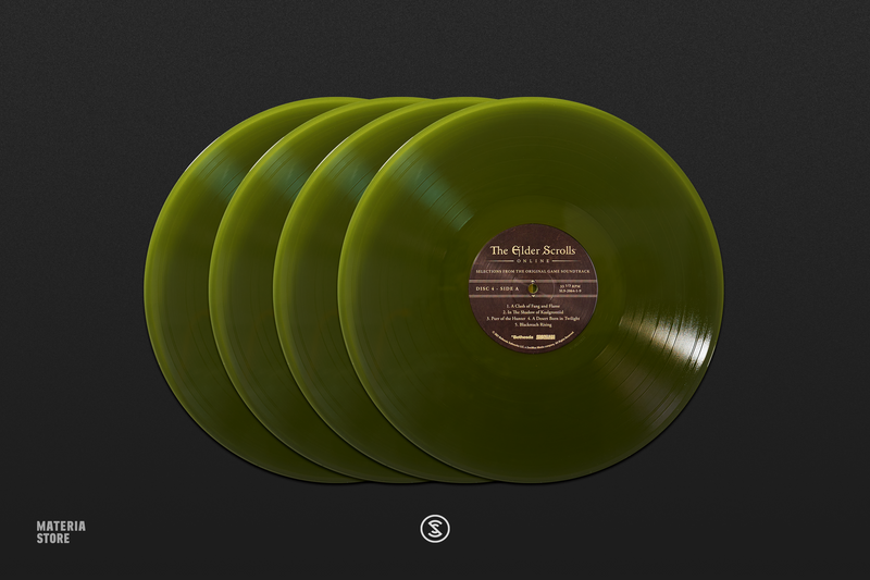 The Elder Scrolls Online: Selections From The Original Game Soundtrack - (Materia Store Exclusive 4xLP Vinyl Record)