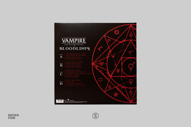 Vampire: The Masquerade - Bloodlines (Original Game Soundtrack) - Rik Schaffer (2xLP Vinyl Record)